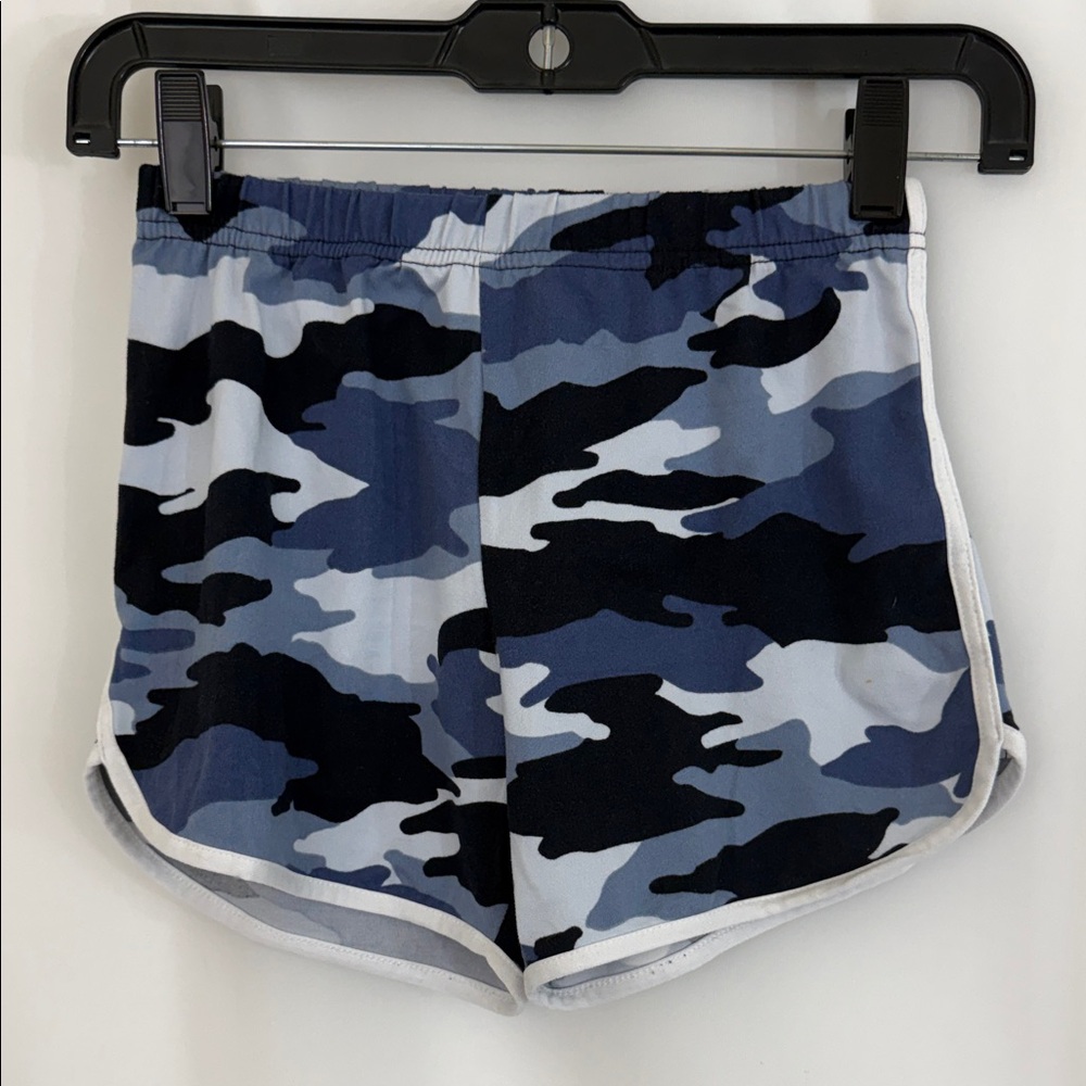 Girl’s ⭐️ Star & Ivy ⭐️ Blue Camo Shorts Size 10-12